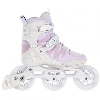 Powerslide Patines En Línea Argon 110 Rosa Blanco Mujer - Talla 37