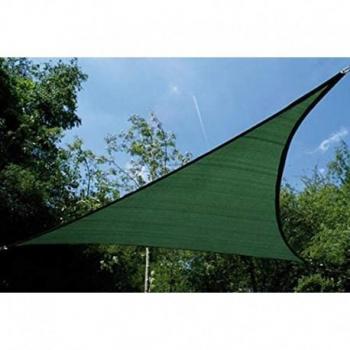 Toldo Vela Triangular 5x5m Verde Jarbric