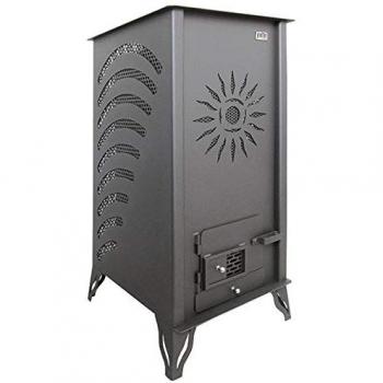 Estufa Biomasa Pellet-Orujo Mini Eco Sol 10 Kw Gris - Joima, Estufa Biomasa sin Electricidad Modelo Mini Eco Sol (Pellets-Orujo), Funciona sin Luz, Estufa de Orujillo (