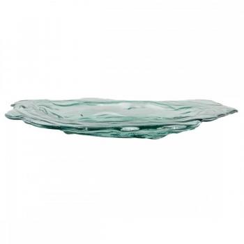 Fuente de Vidrio Irregular Tornado 46x4 Cm - Utensilios para Servir