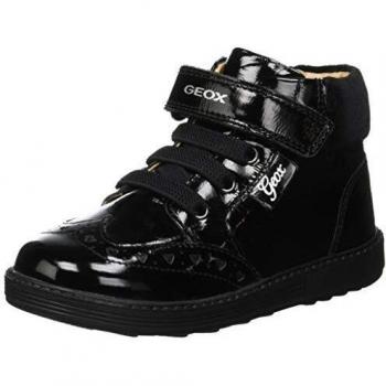 Geox B HYNDE GIRL B Botas Bebé-Niñas, Negro