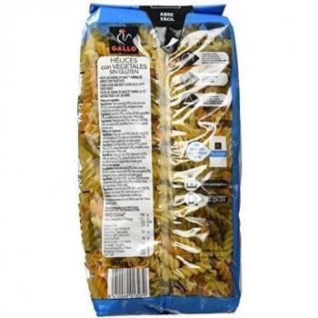 Gallo Helices Vegetales sin Gluten - 500 gr