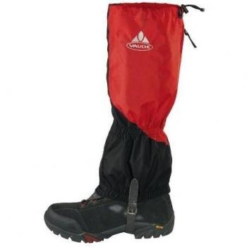 Vaude Monte Rosa - Polainas rojo red/black Talla:medium