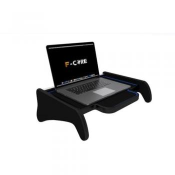 Estante interior de la cabina del conductor F-CORE PK19 BLUE con diseño ergonómico, material resistente, fácil instalación y acabado en color azul