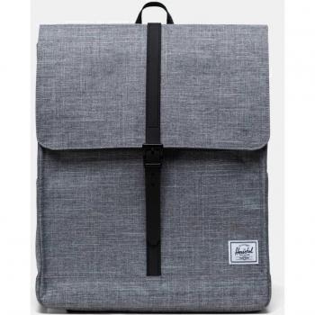 Mochila Ciudad Herschel Gris Oscuro de Algodón para Hombre, Talla Única