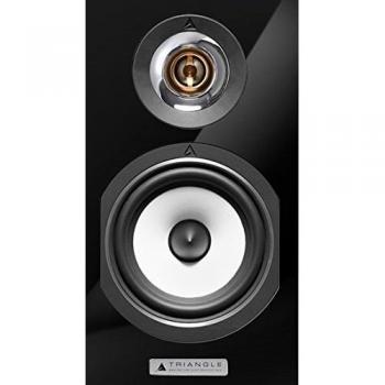 Triangle Esprit Titus EZ Hi-Fi Bookshelf Speakers, Black High Gloss, Pair