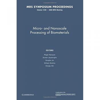 Procesamiento Micro y Nanoscale de Biomateriales: Volumen 1239 (Actas MRS)