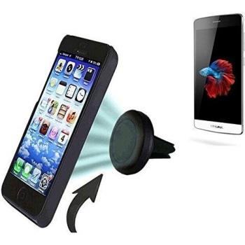 Coche universal del teléfono móvil / GPS / navegación titular del dispositivo por ejemplo, para TP-LINK Neffos C5 ventilación Holder soporte de rejilla soporte para teléfono magnética TP-LINK Neffos C5 Mini Car Air Vent titular Smartphone magnético