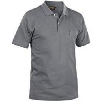 Blaklader Grey Workwear Polo Shirt XXXL