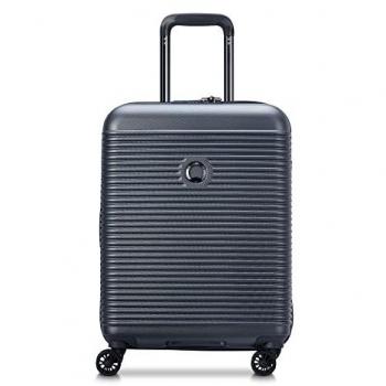 Maleta Delsey Paris Freestyle Slim 55cm 4 Ruedas Dobles Graphite