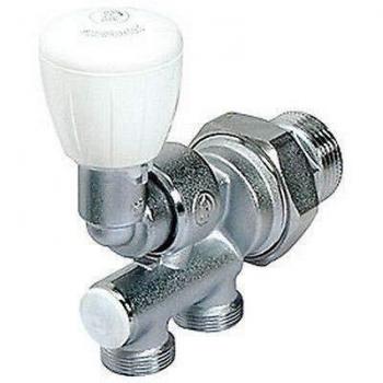 Válvula monotubo-bitubo termostatizable micrométrica de doble reglaje Giacomini R304T 1 SX x 18