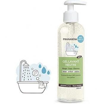 Gel Lavante Neutro Bio 250 ml para Rostro, Cuerpo y Cabello