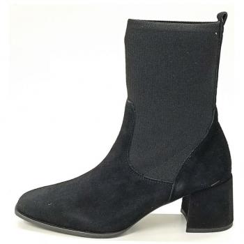 Botín de tacón para mujer marca Unisa modelo Lefus-Ks color negro