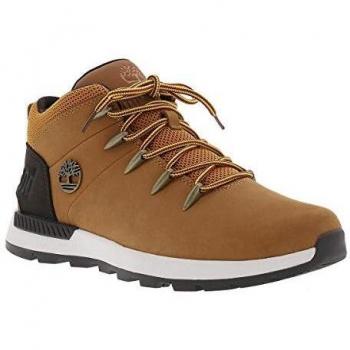 Timberland de los Hombres Botas de Cuero Euro Sprint Trekker Mid, marrón, 45.5 EU