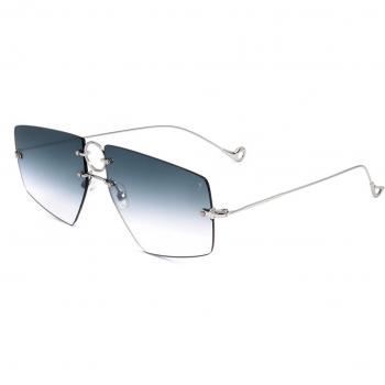 Eyepetizer David C.1-12F Silver Men's Sunglasses 57mm