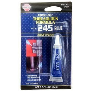 VERSACHEM 245 Blue THREADLOCK Medium Strength Thread Lock Prime Lok 6ml Tube