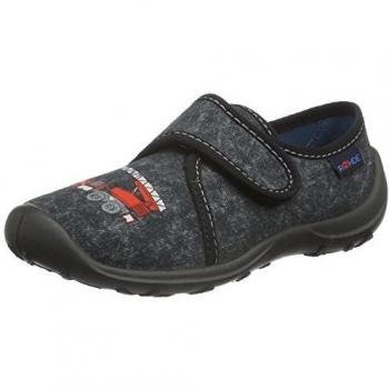 RohdeBoogy - pantuflas con forro cálido Niños
, color Gris, talla 30