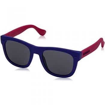 Havaianas Boys' PARATY/S Y1 QPV Sunglasses, Volt Fuchsia Grey, 48