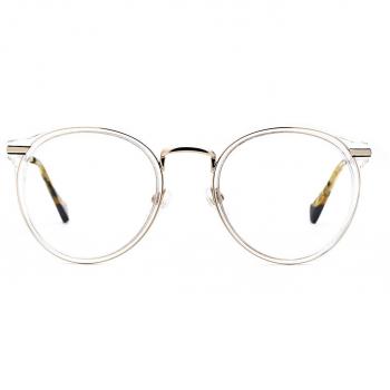Etnia Barcelona Hakodate.A Asian Fit CLGD Men's Eyeglasses Gold Size 49 - Blue Light Block Available