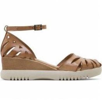 SANDALIAS DE CUÑA PORRONET EBBA 3023 TAUPE