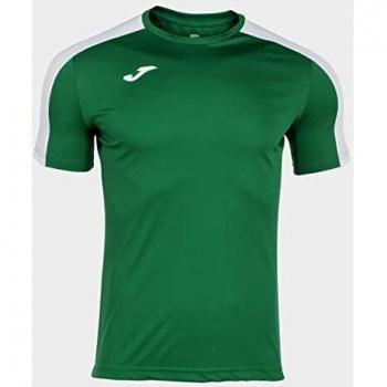 Joma Academy III Short Sleeve Football T-Shirt for Men/Boys - Green/White
