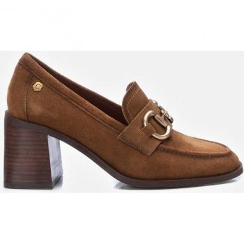 Mocasines Carmela 161138 para Mujer de Serraje Color Camel