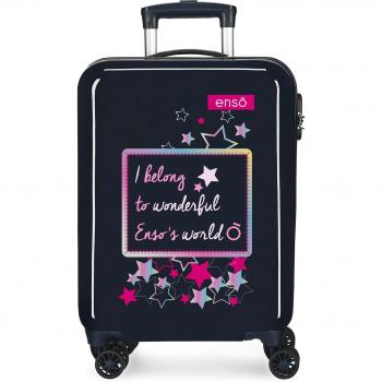 Maleta de cabina infantil Enso Make a Wish rígida 34L