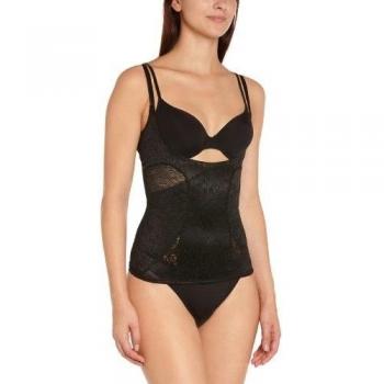 Scandale Harmonie - Camiseta moldeadora para mujer, color negro, talla 42