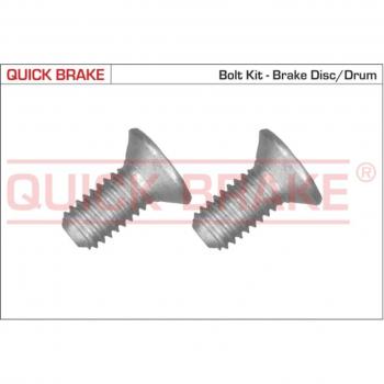 Tornillo, disco de freno QUICK BRAKE 11671K para PEUGEOT: 308 I Hatchback, 307, 206 y CITROËN: Xsara, Saxo Hatchback, Picasso, C4