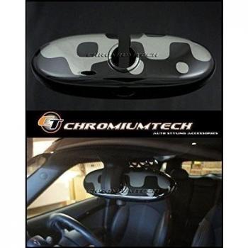 Chromiumtech R58 Coupé R59 Roadster Interior Espejo Retrovisor Cobertura - color a elegir & Estilos - Alegre Plata