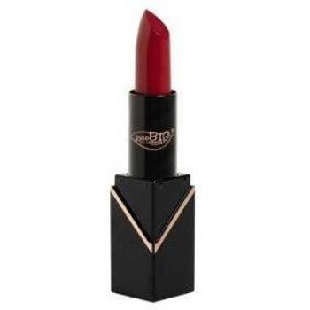puroBIO Cosmetics Creamy Matte Lipstick Shade 103 Rosso Fragola 4.4 g