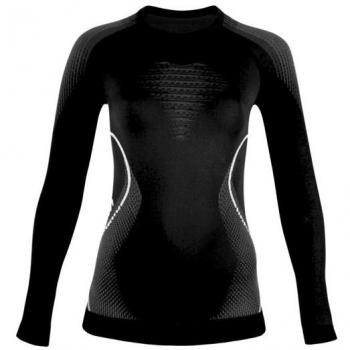 Camiseta Interior Manga Larga UYN Evolutyon Mujer Negra S-M