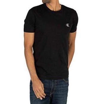 Calvin Klein Jeans Essential Slim Fit Organic Cotton T-Shirt for Men - Black - Size S