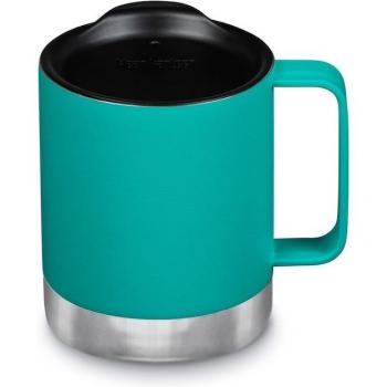 Klean Kanteen Camp Mug de 12oz con aislamiento al vacío y tapa Tumbler Lid, color turquesa