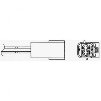 Sonda Lambda NGK 1434 - Sensor de Oxígeno para Nissan Pathfinder 3