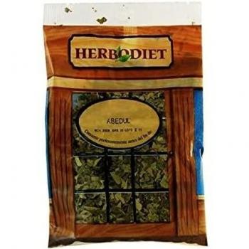 Novadiet Abedul Hojas Bolsa 30 Gramos, Negro, Estandar