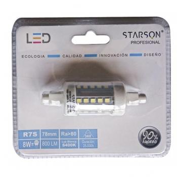 Electrodiesa. 110732 - Lampara ilumin led lineal 78mm 8w 800lm 6400k starson