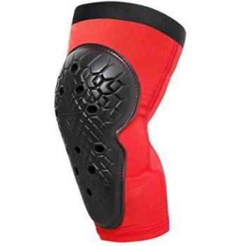 Dainese Scarabeo Rodillera, Niño, Negro/Rojo, JM