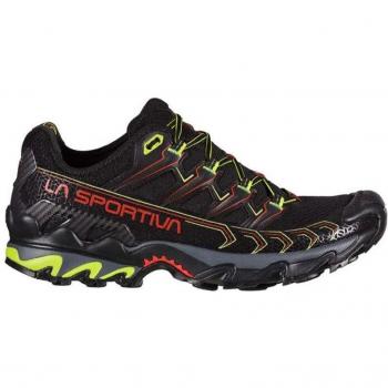 La Sportiva Ultra Raptor II Men's Trail Running Shoes Black/Neon Size 45
