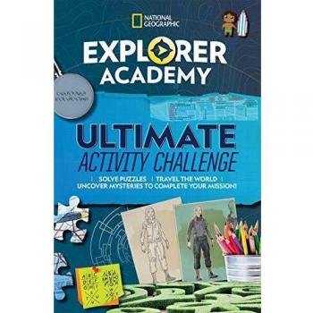 Explorer Academy Sticker Book: Solve Puzzles, Travel the World, Uncover Mysteries to Complete Your Mission!