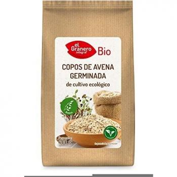 Granero Copos Avena Germinada Bio 400 Gr Bolsa De 400 Gramos 400 ml
