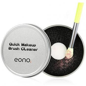 Eono by Amazon - Maquillaje Pincel Limpiador Herramienta de limpieza Quick Cleaner Sponge Remueve Shadow Color Removal Sponge