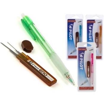 Portaminas Pilot H-185 Neon 0,5mm con Goma de Borrar y Tubo de Recambio