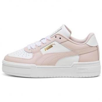 Zapatillas deportivas para niños Puma CA Pro Classic blancas y rosas, planas, con cordones, moda infantil 2024