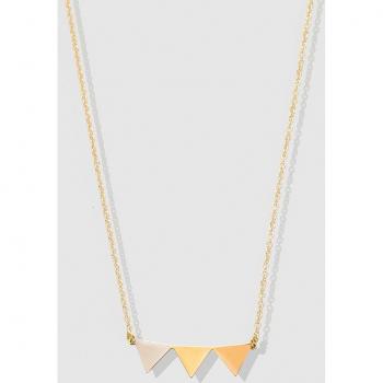 Collar Trinity en oro tricolor con elegante diseño de tres tonos - El Corte Inglés