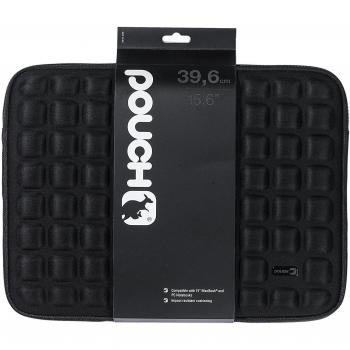 Pouch SC15BL - Funda para portátiles hasta 15,6/39,6 cm, Color Negro