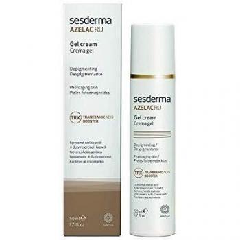 Sesderma | Azelac RU Depigmenting Gel Cream | Diminishes the Signs of Photoaging and Small Wrinkles | Photoageing Skin | Depigmentation | Oily & Combination Skin | 50 ml