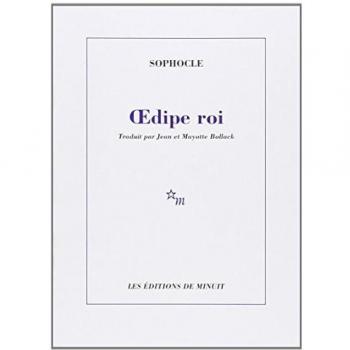 Oedipus Rey - Edición Minuit de Sófocles