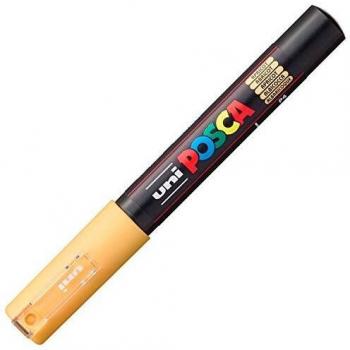 Marcador Posca PC-1M, Punta Conica Extra Fina 0.7-1 mm, Color Albaricoque