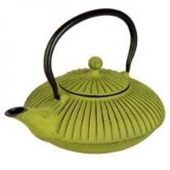 Tetera de Hierro Fundido 'Verde' con Filtro de Acero Inoxidable - 0,78 L